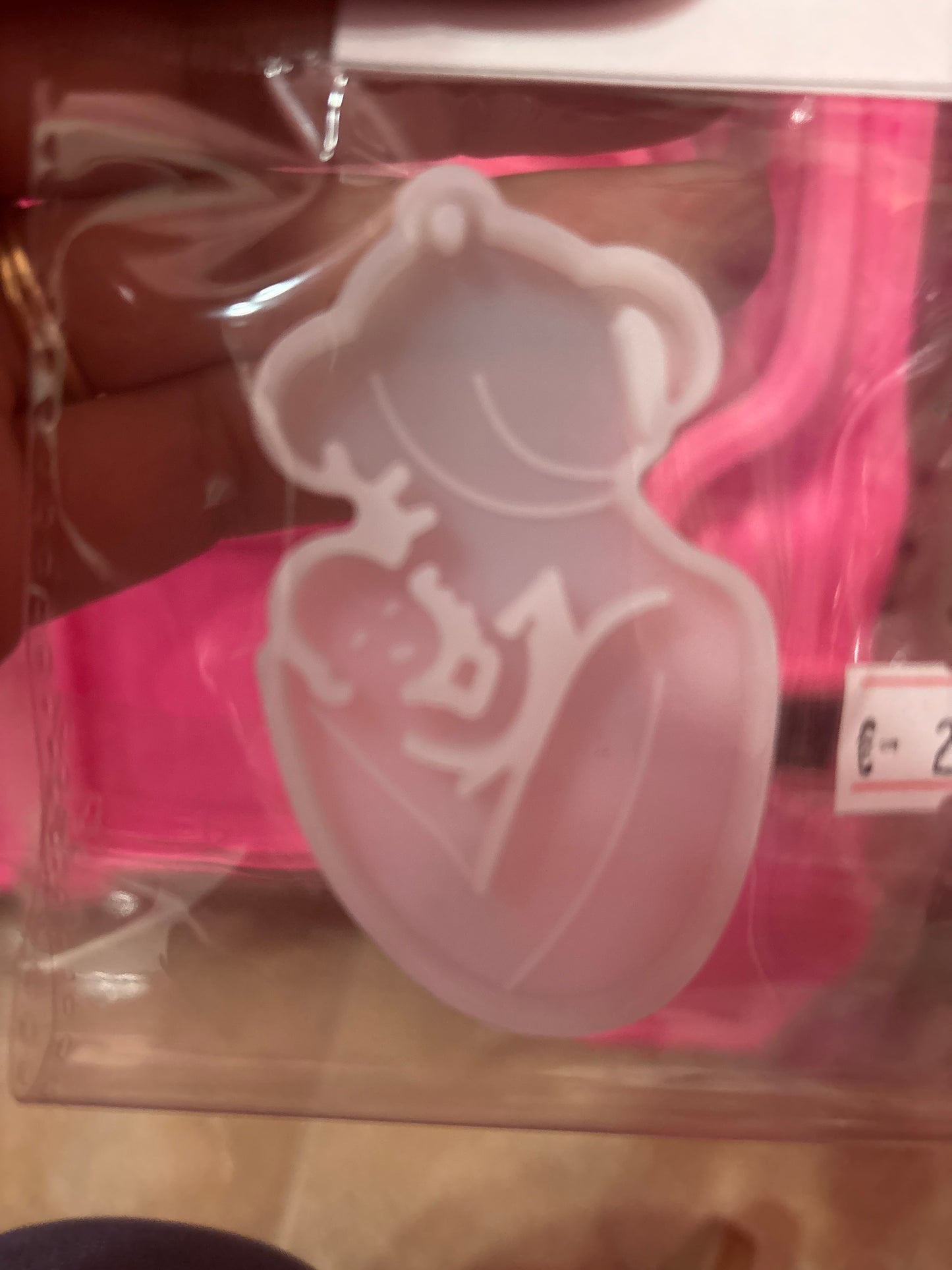 Molde de silicona madre y bebé