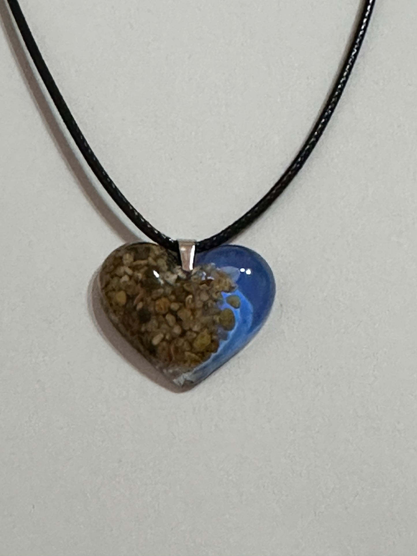 Pendant Corazón pequeño arena playa