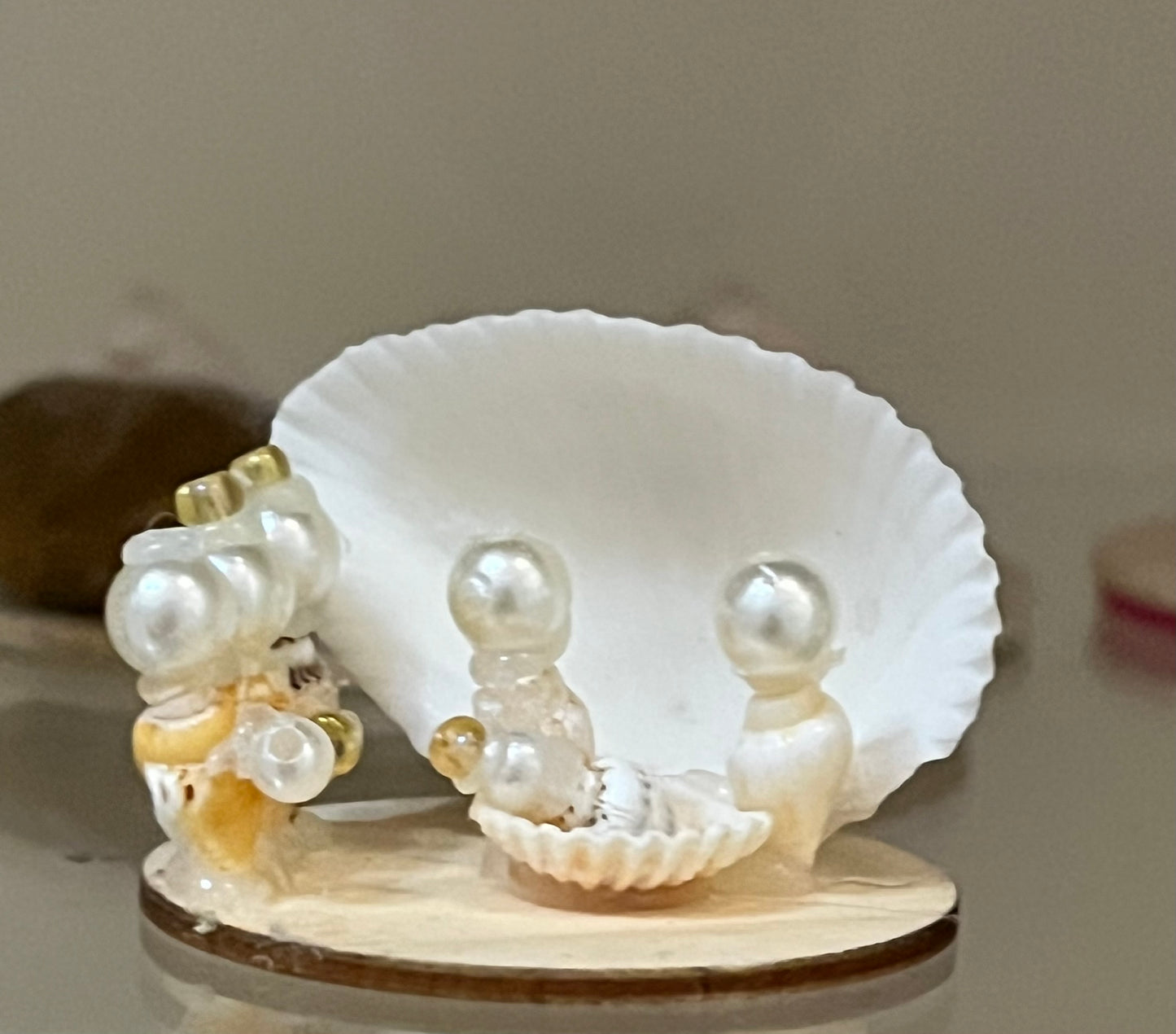 Artesanias creadas con caracoles