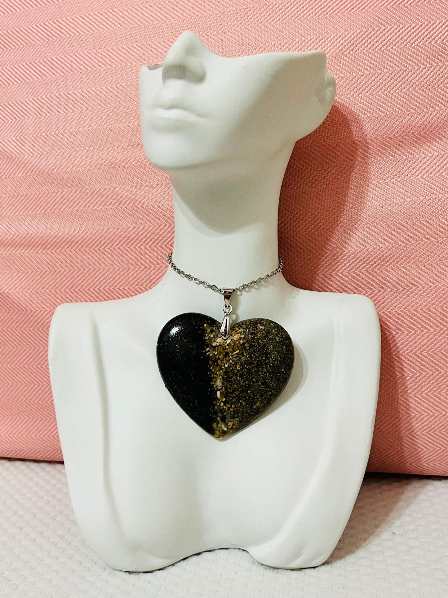 Pendant corazón 3 playas