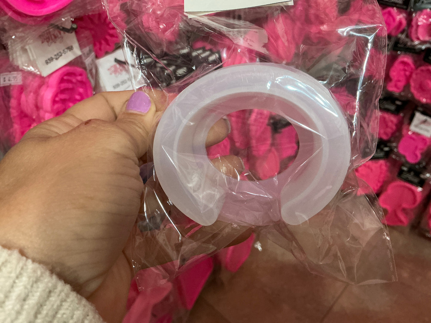 Molde de silicona pulsera