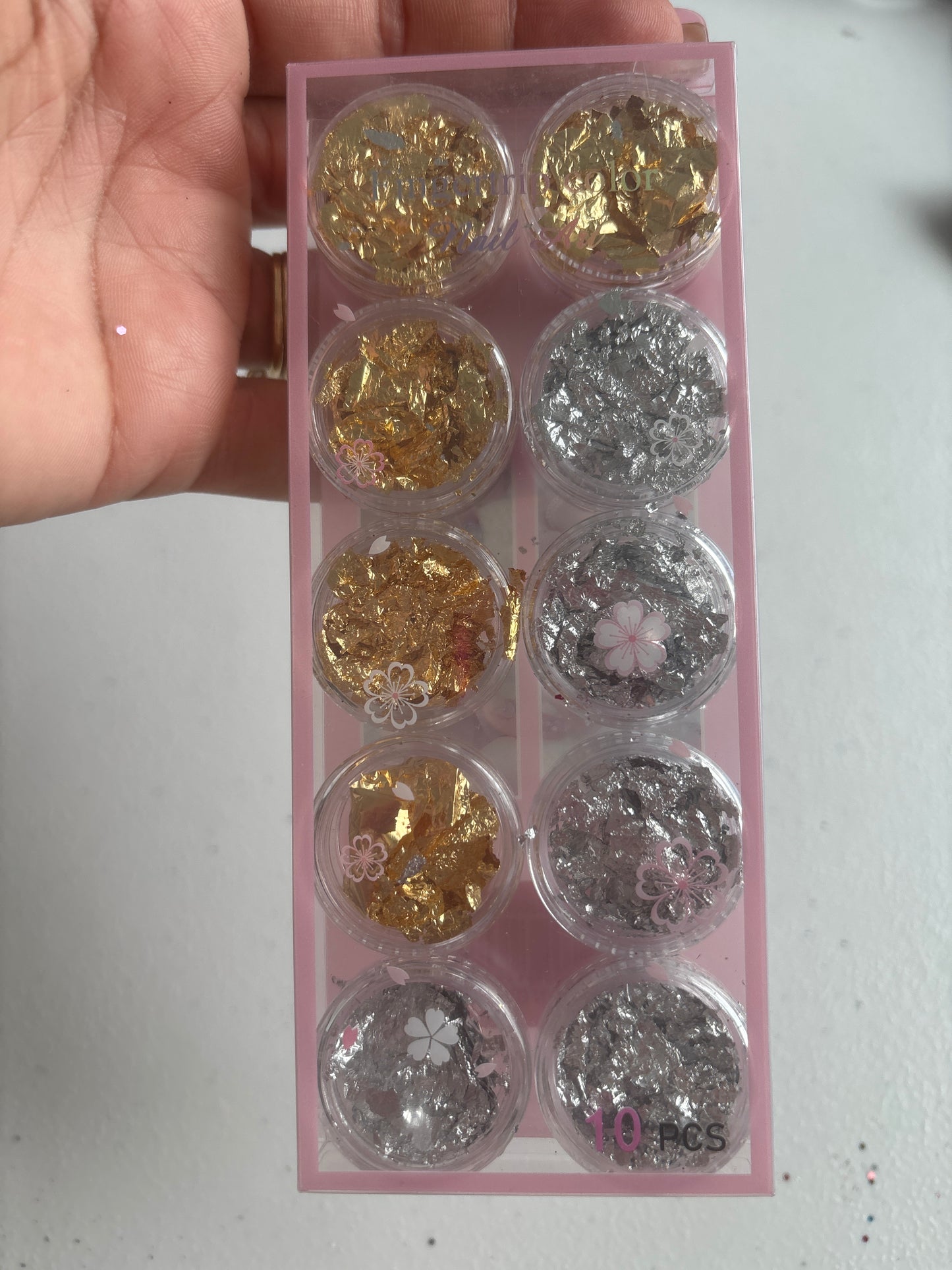 Set de foil Dorado y plateado