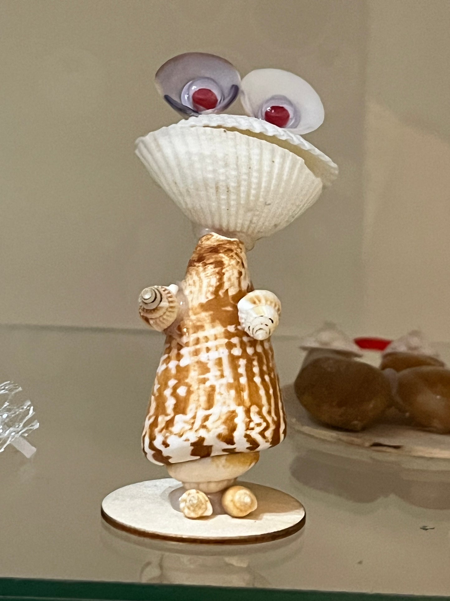 Artesanias creadas con caracoles