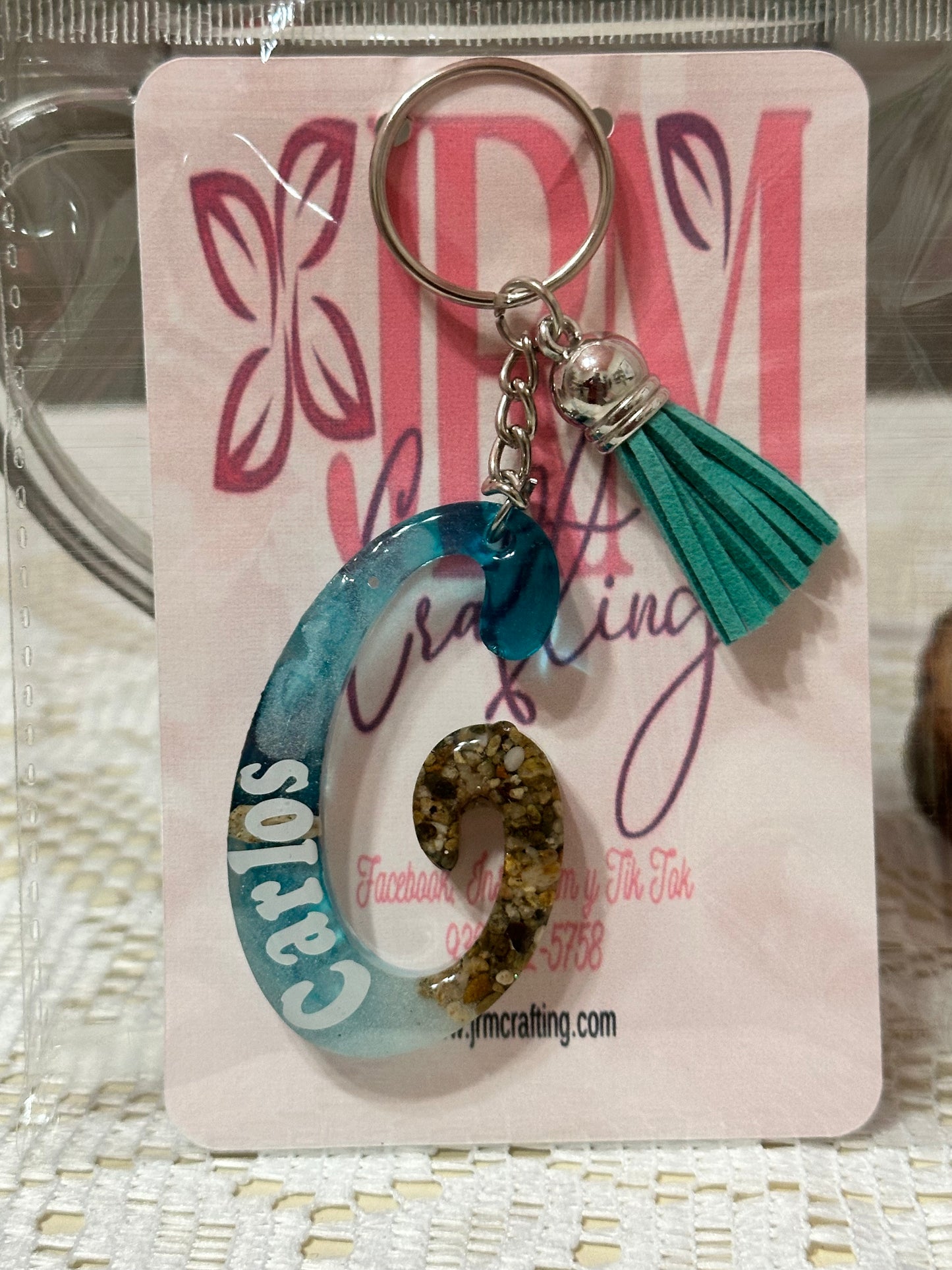 Llaveros artesanales personalizados