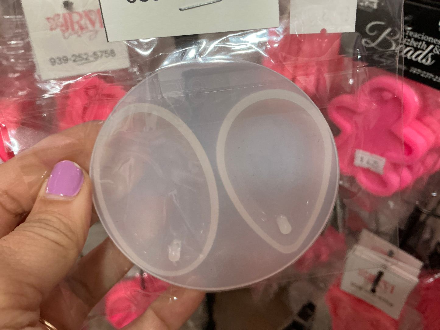 Molde de silicona gota grande