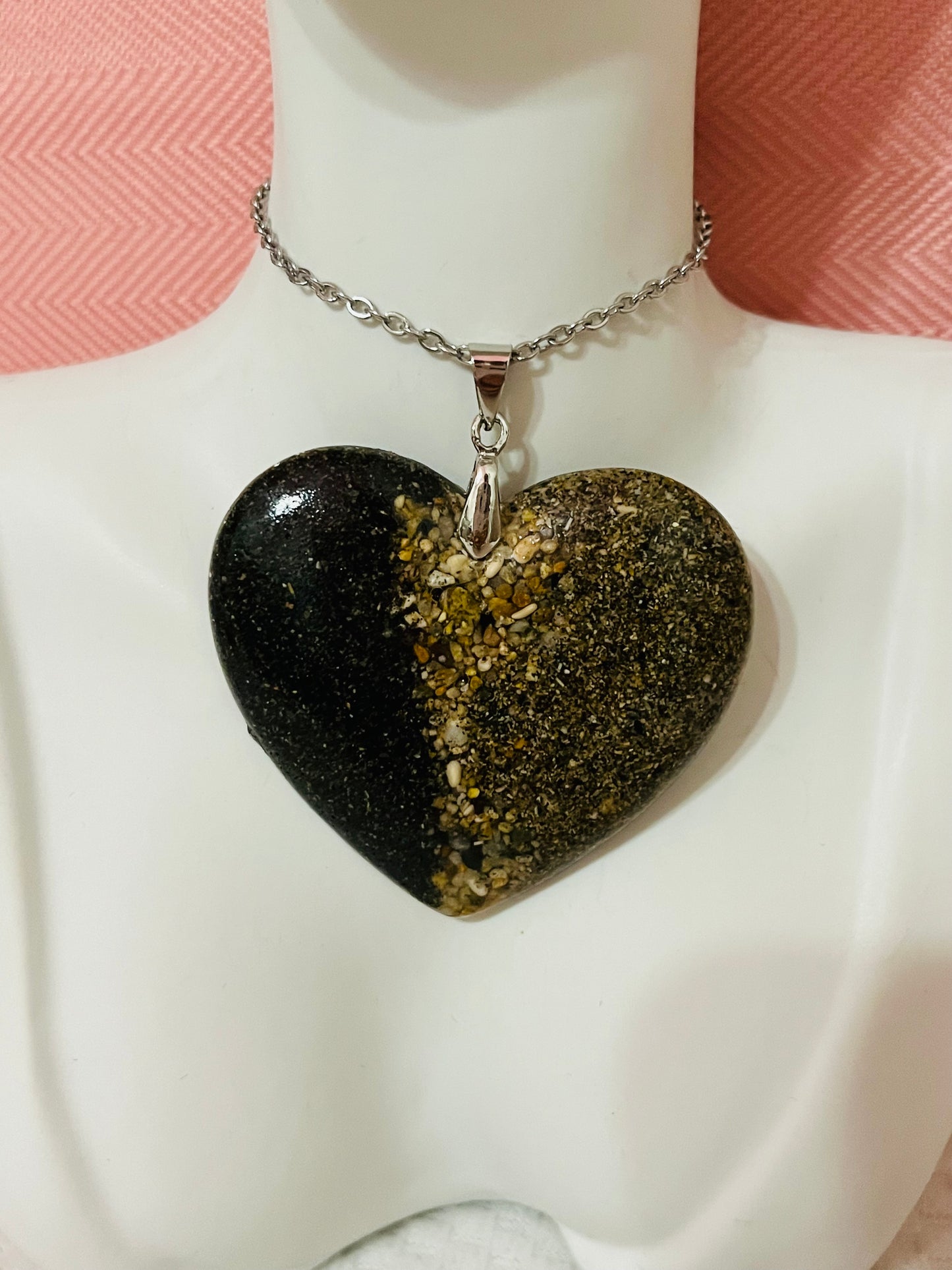 Pendant corazón 3 playas