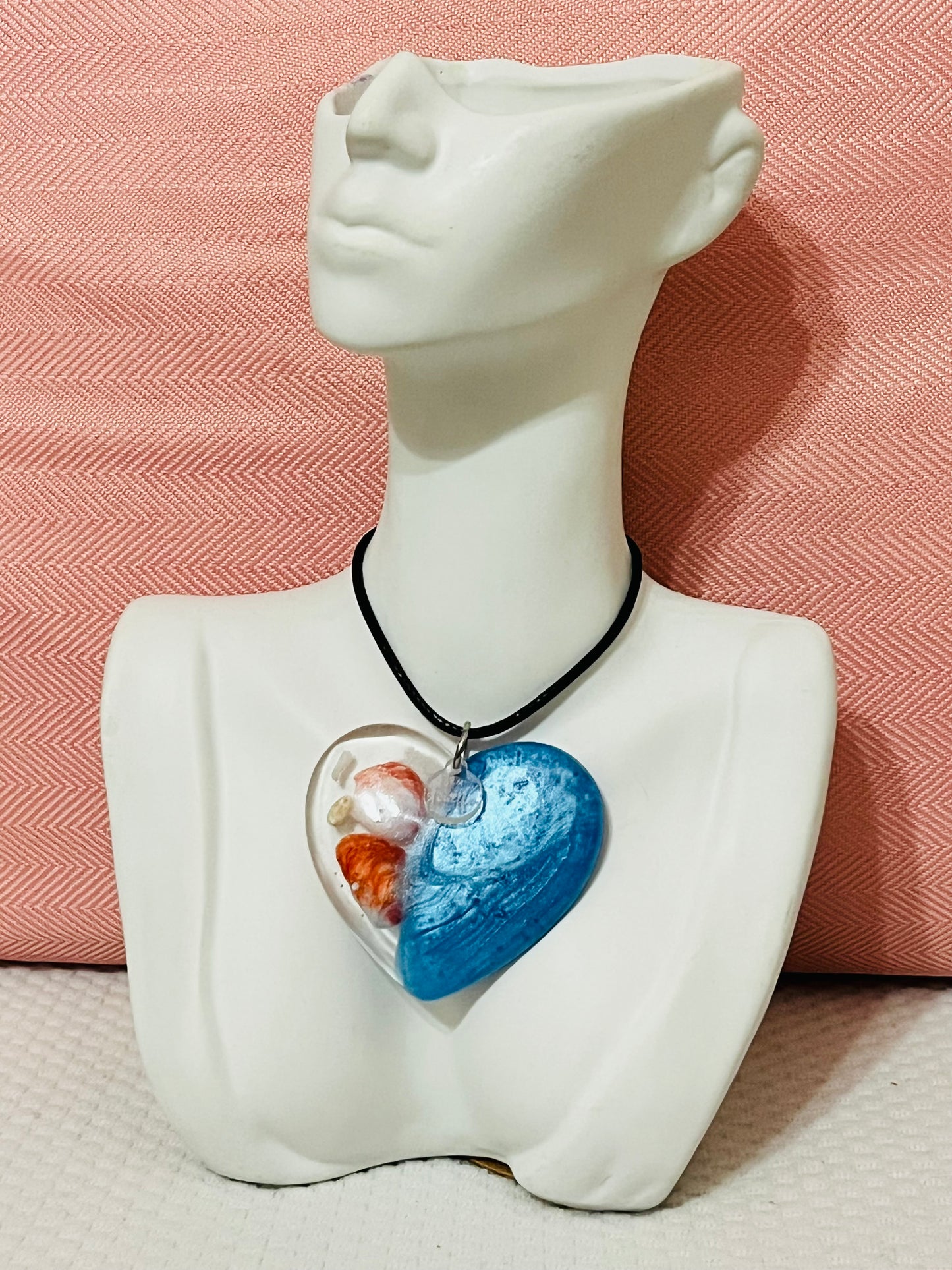 Pendant Corazón azul