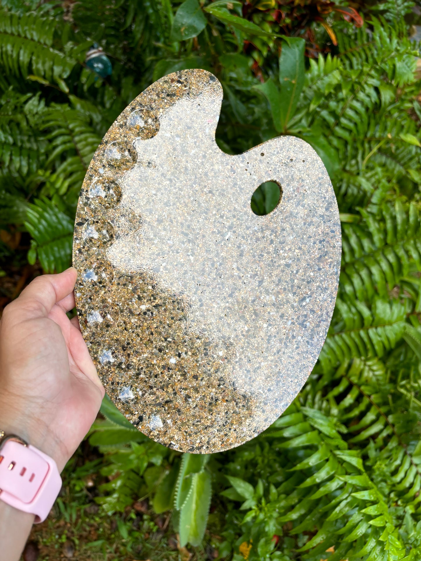 Paleta de colores arena de playa