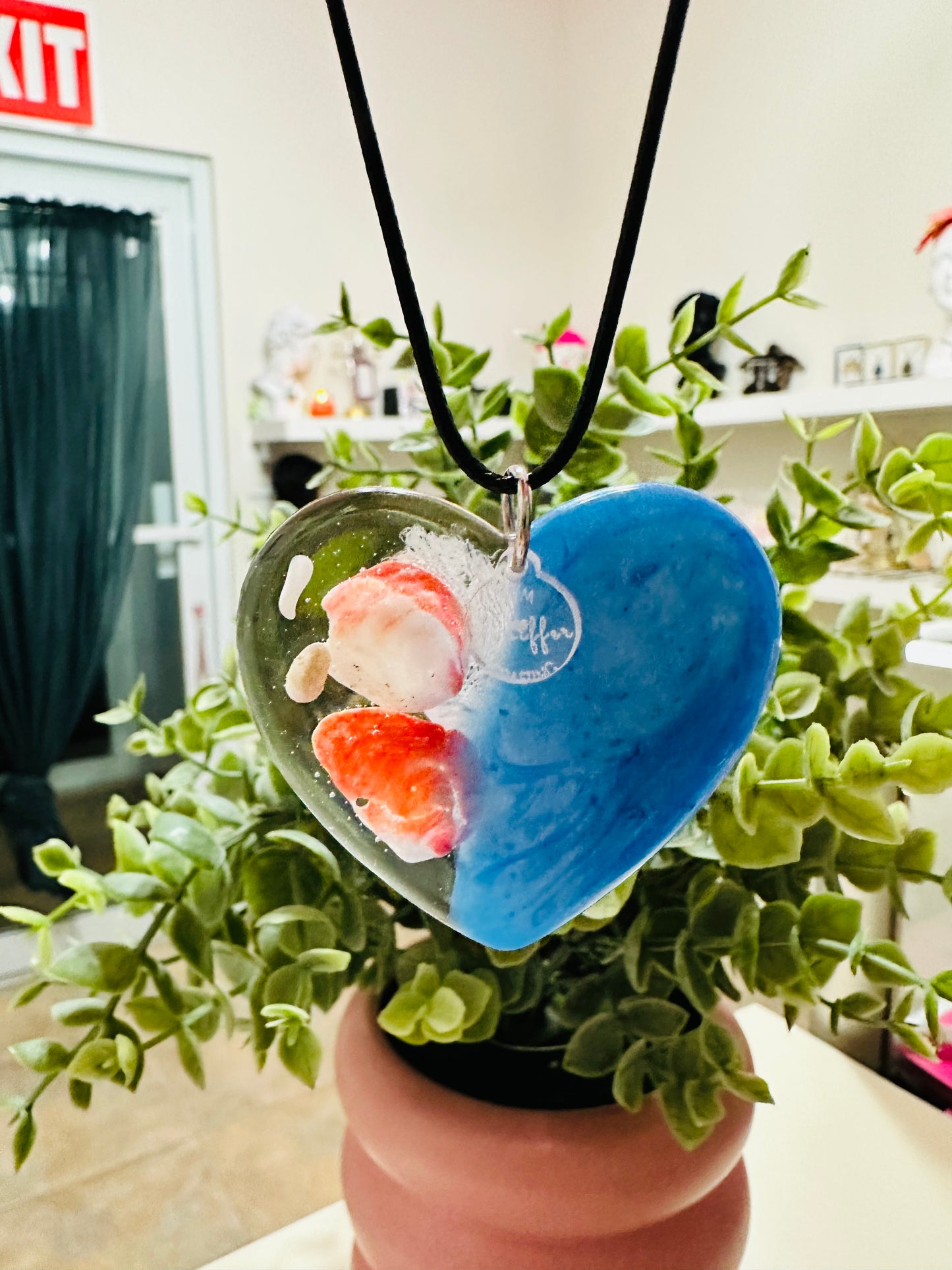 Corazón azul
