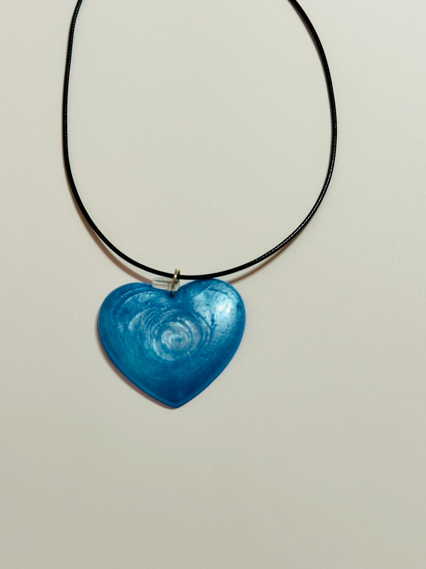 Pendant Corazón azul