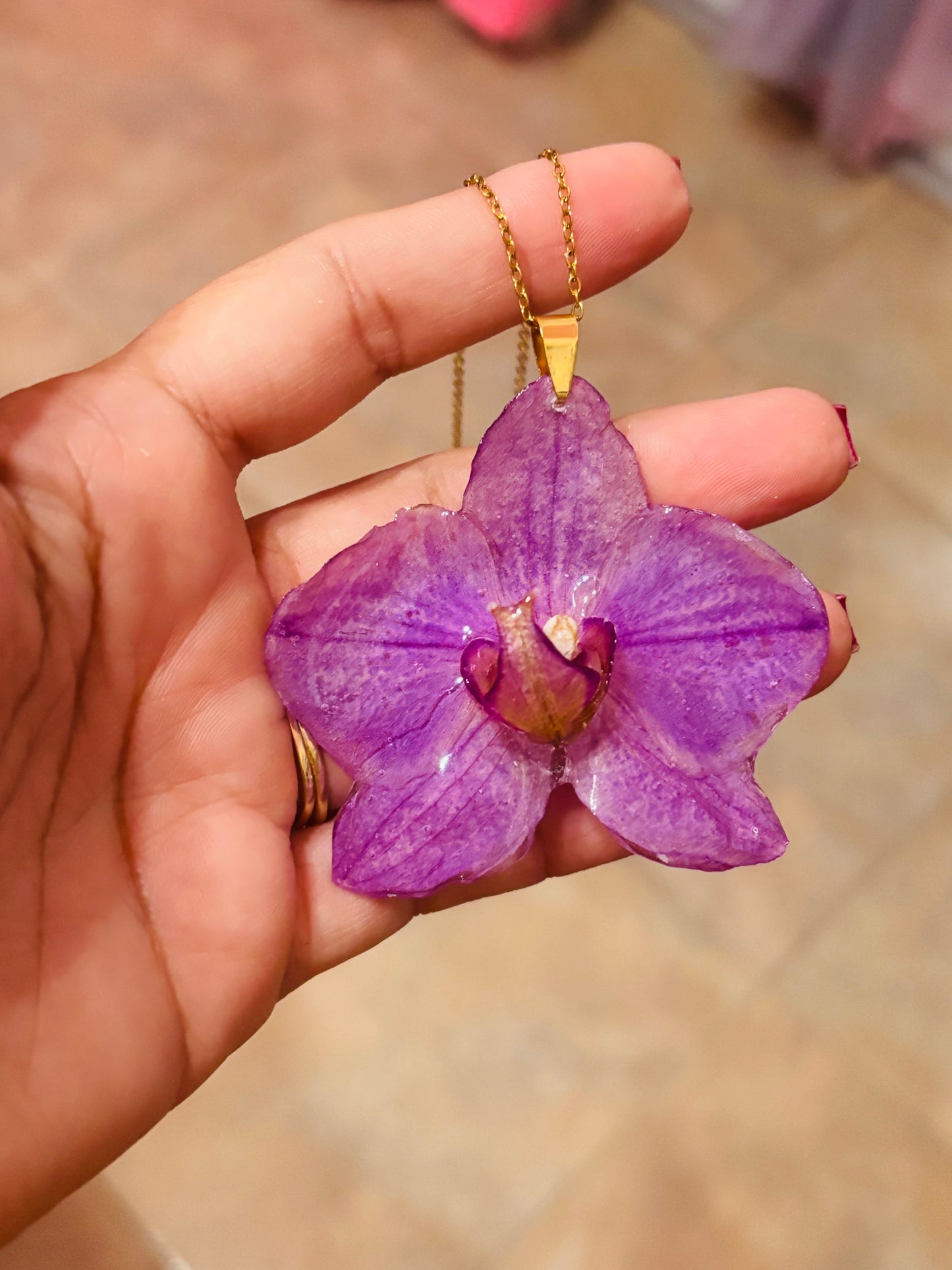 Orquídea vitrificada