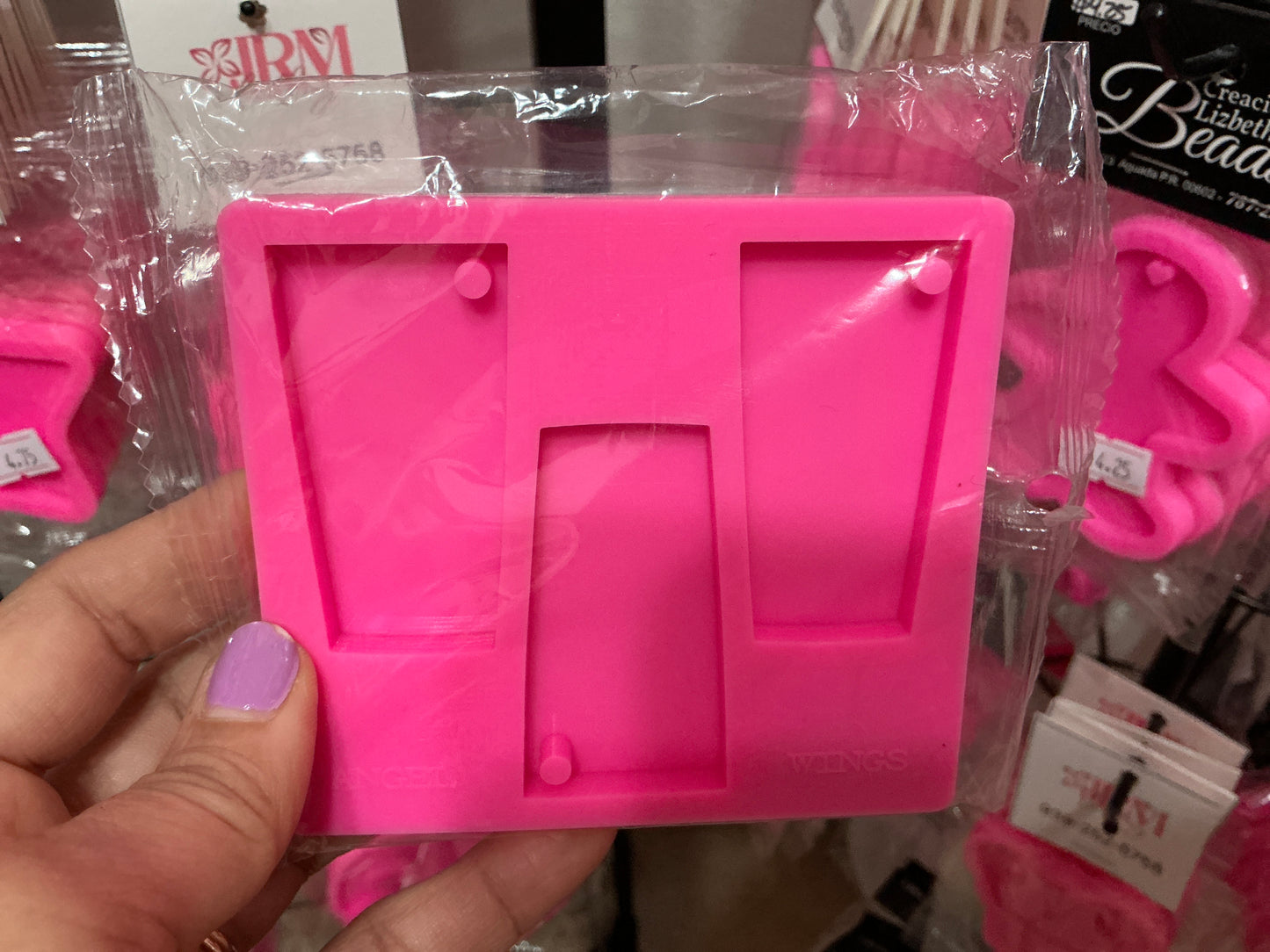 Molde de silicona vasos