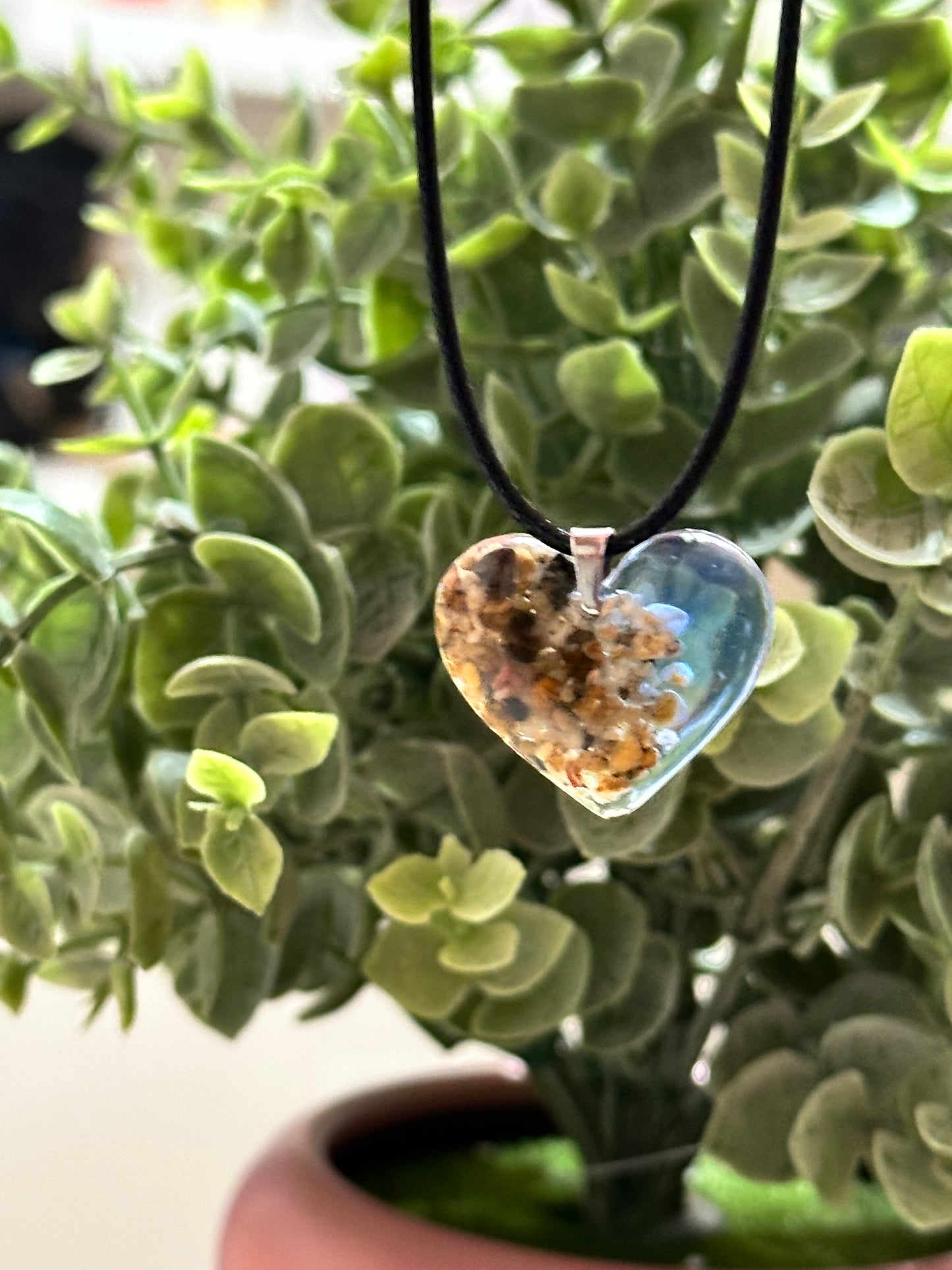 Pendant Corazón pequeño arena playa