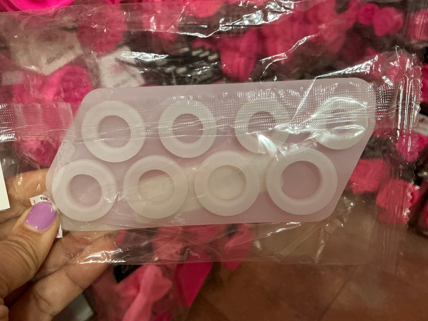 Molde de silicona aros