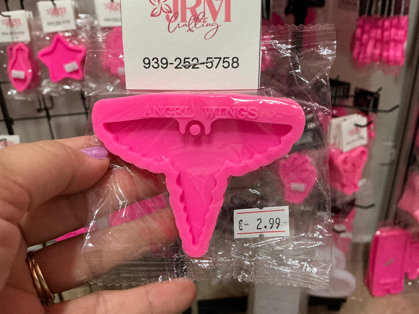 Molde de silicona caduceo