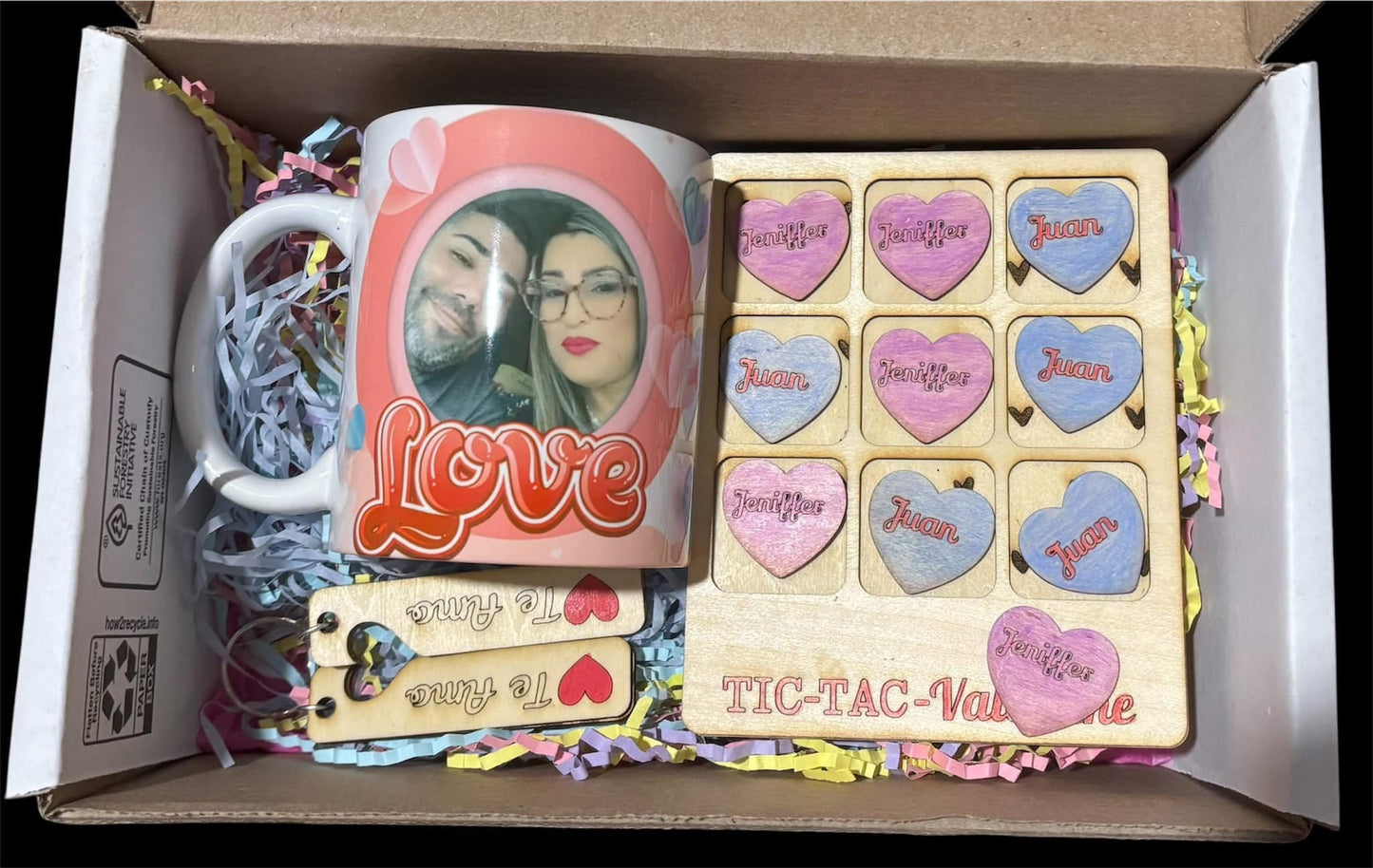 Caja de san valentin