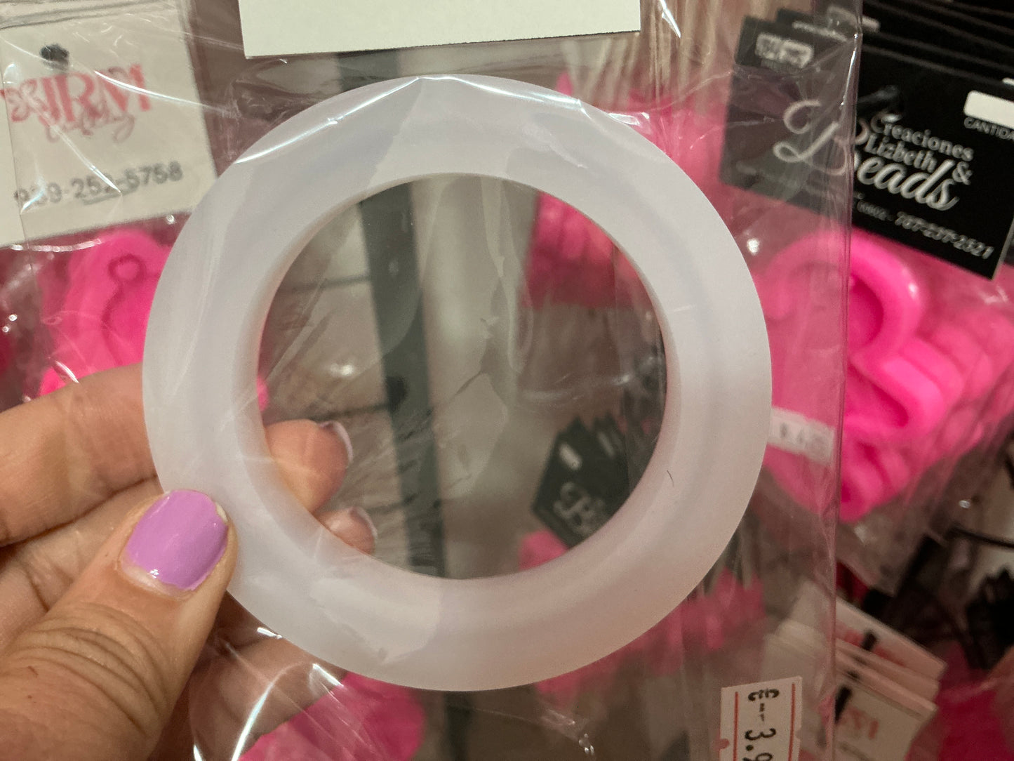 Molde de silicona pulsera