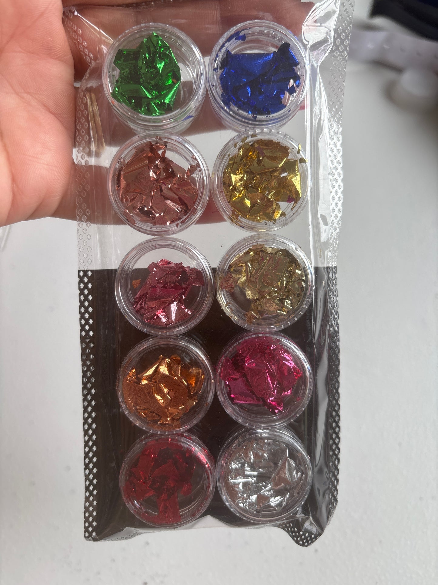 Set de foil de colores