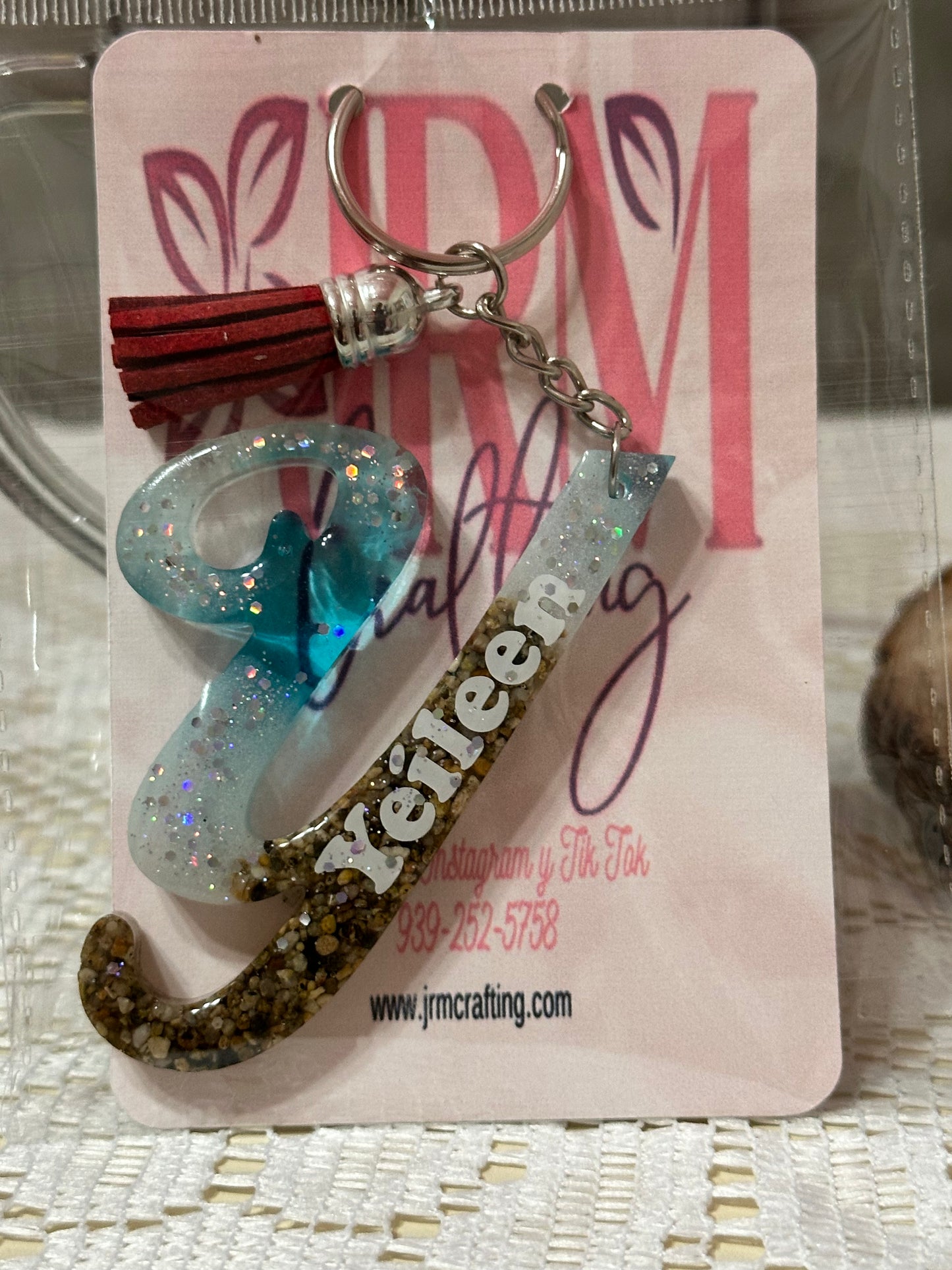 Llaveros artesanales personalizados
