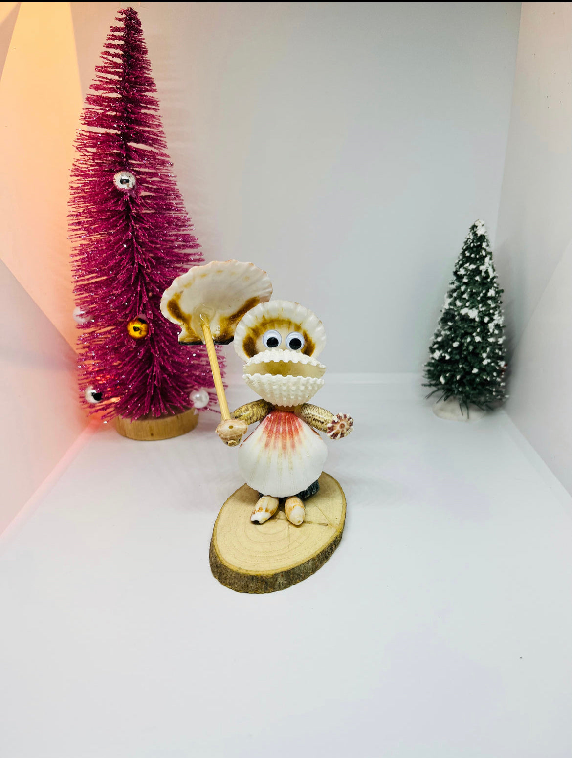 Artesanias creadas con caracoles