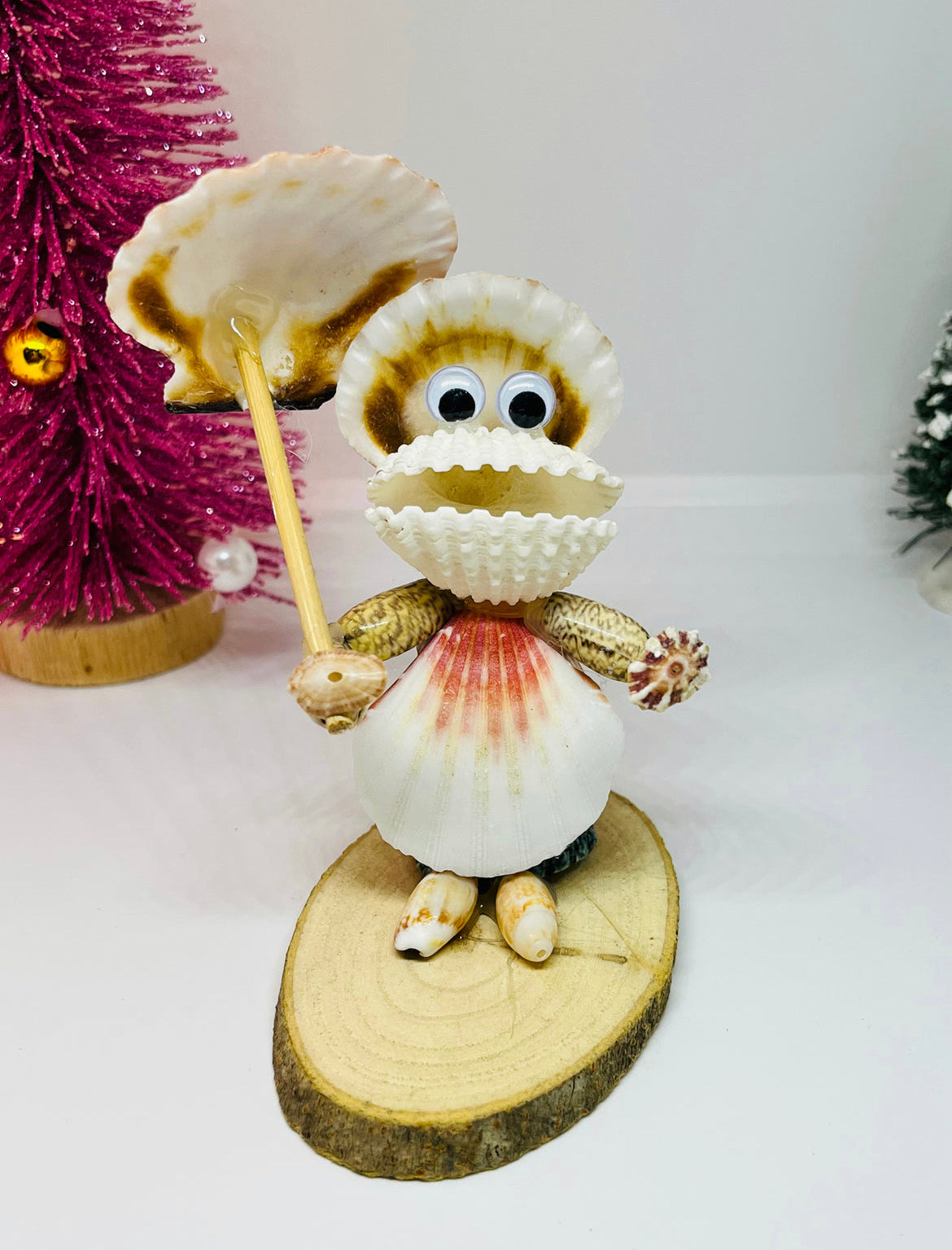 Artesanias creadas con caracoles