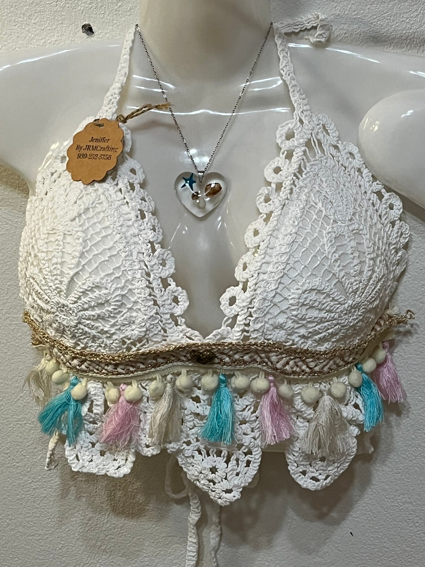 Hermosa camisa en crochet