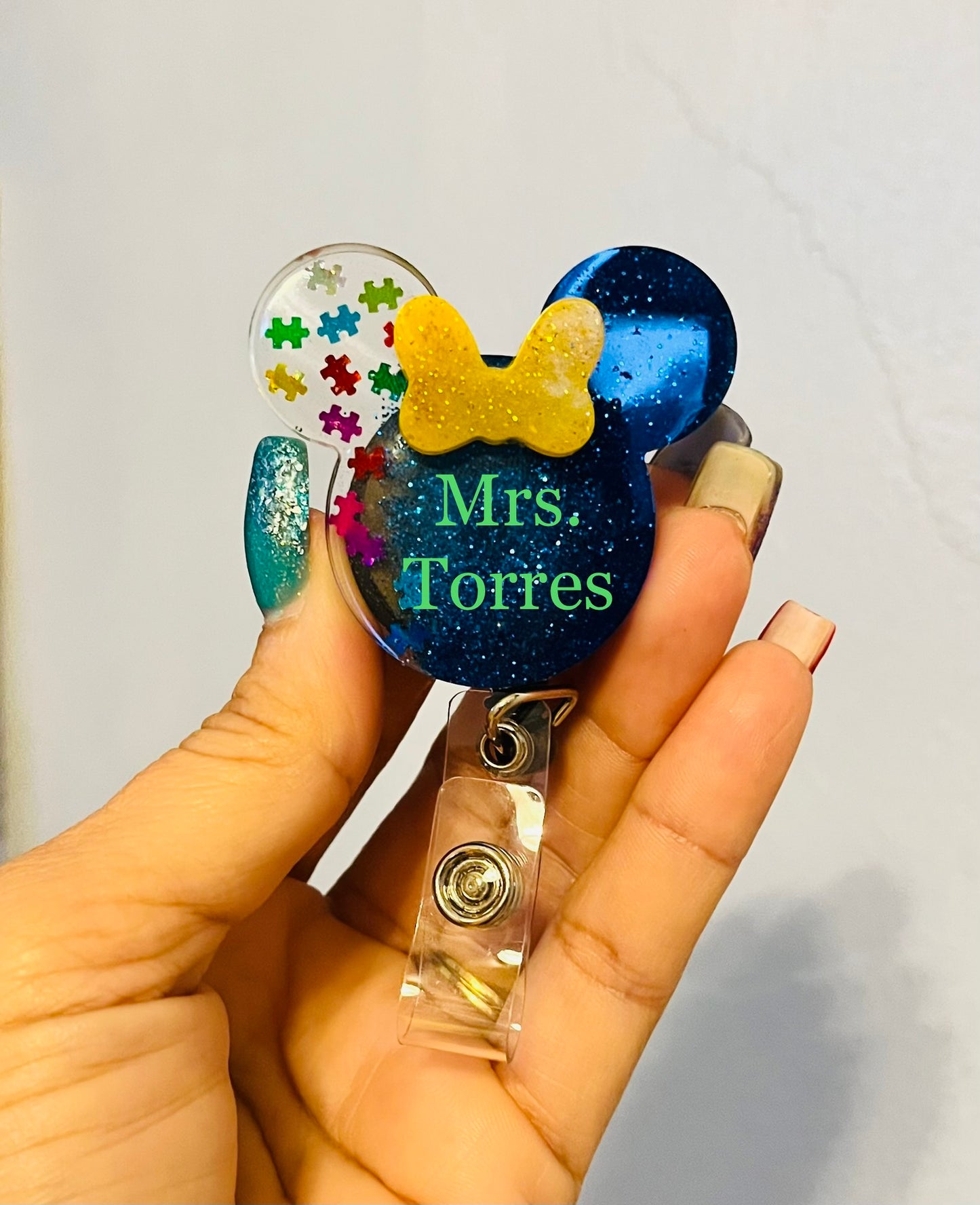 ID retractable Minnie autismo