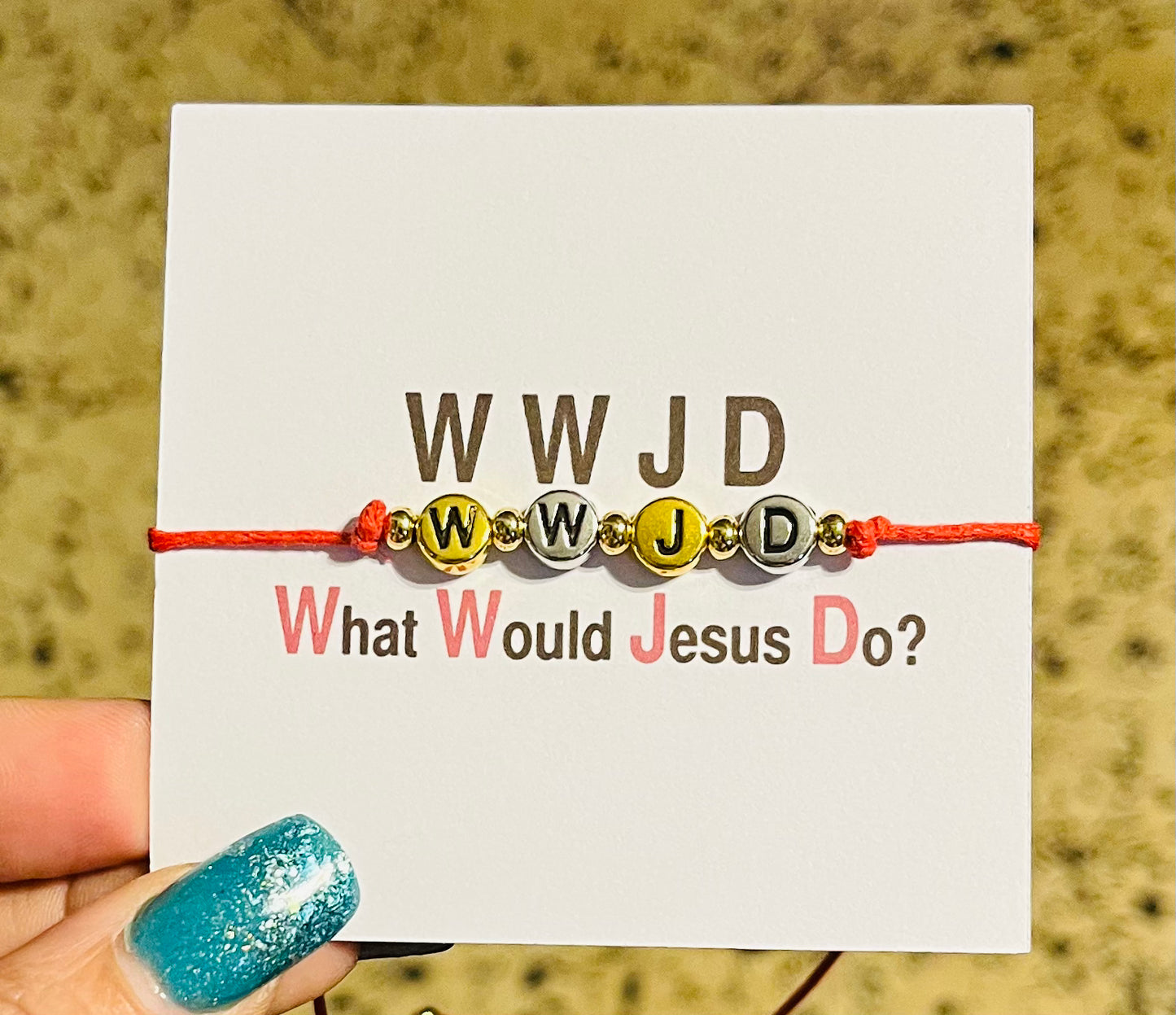 Pulsera W.W.J.D