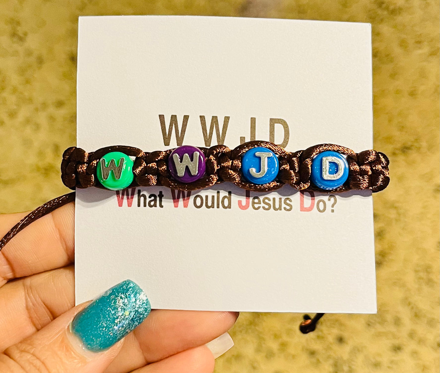 Pulsera W.W.J.D