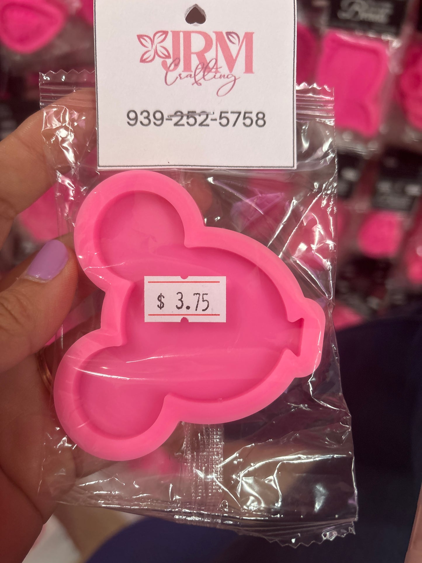 Molde de silicona ratón