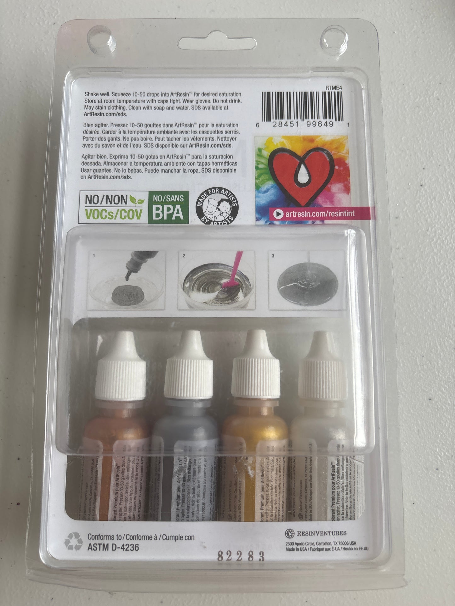 Colorante para resina