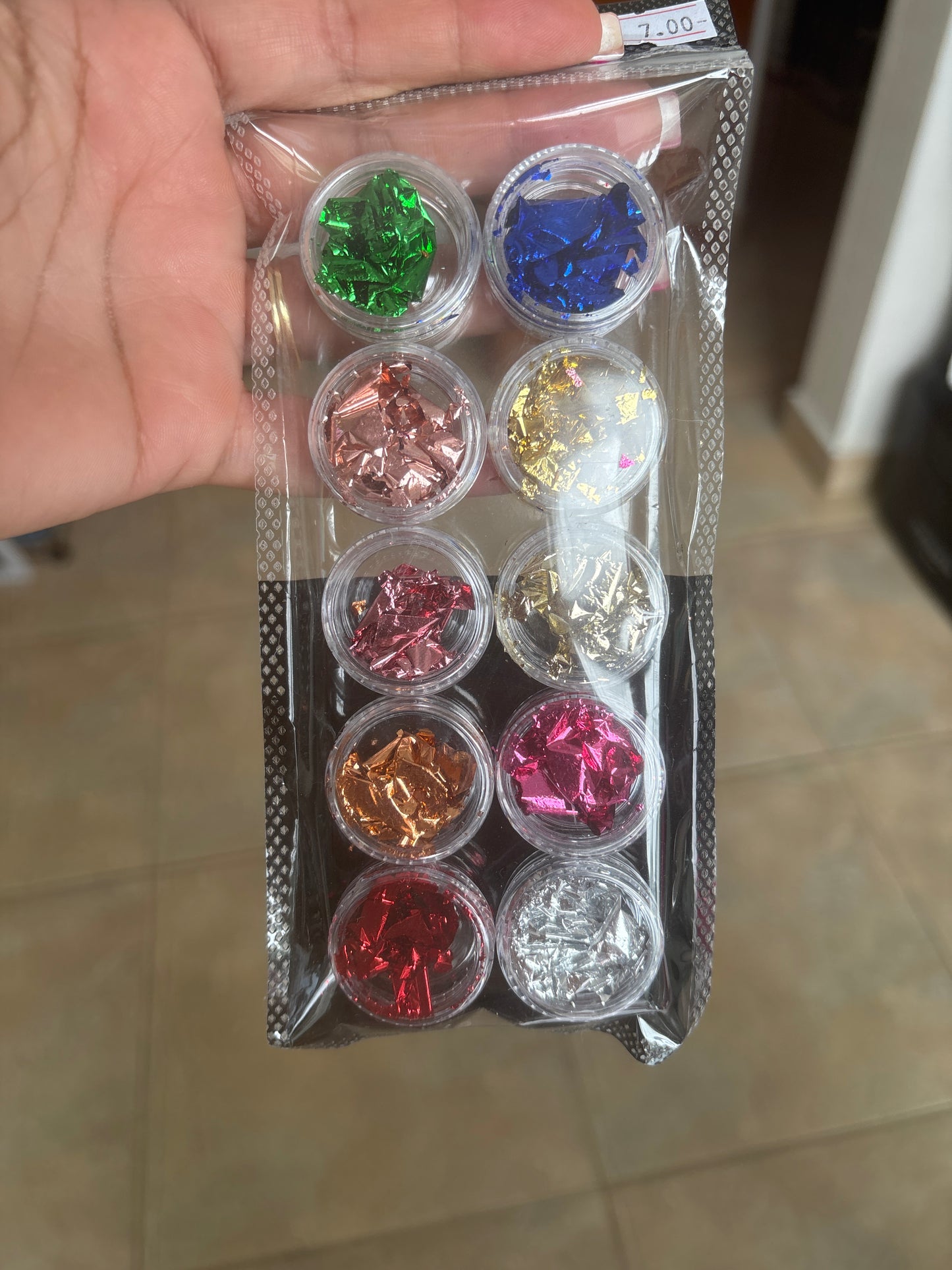 Set de foil de colores
