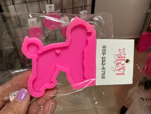 Molde de silicona perro