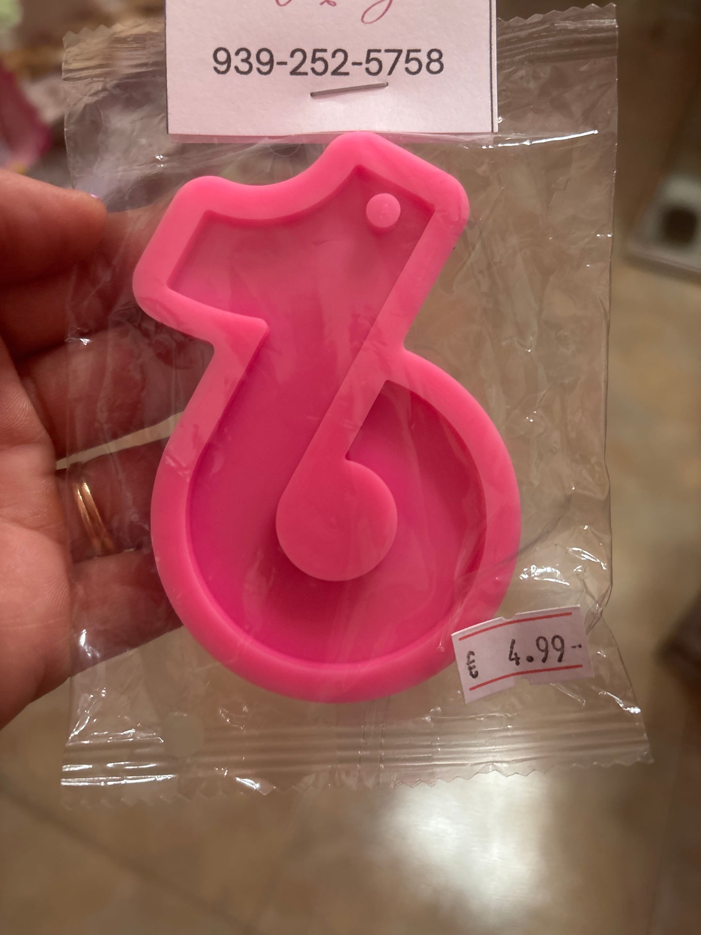 Molde de silicona Tik tok