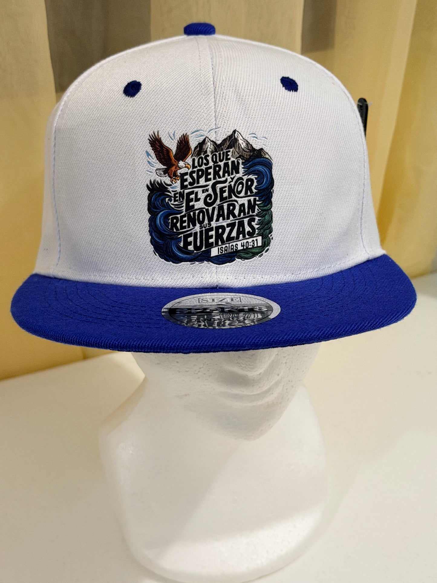 Gorra caballero Isaías 40:31