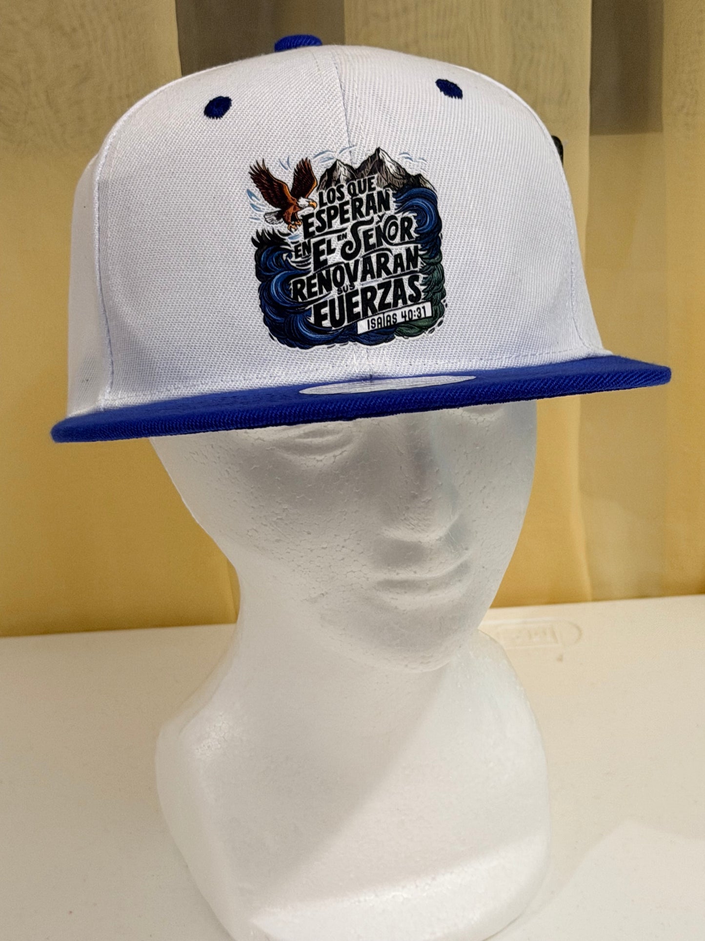 Gorra caballero Isaías 40:31