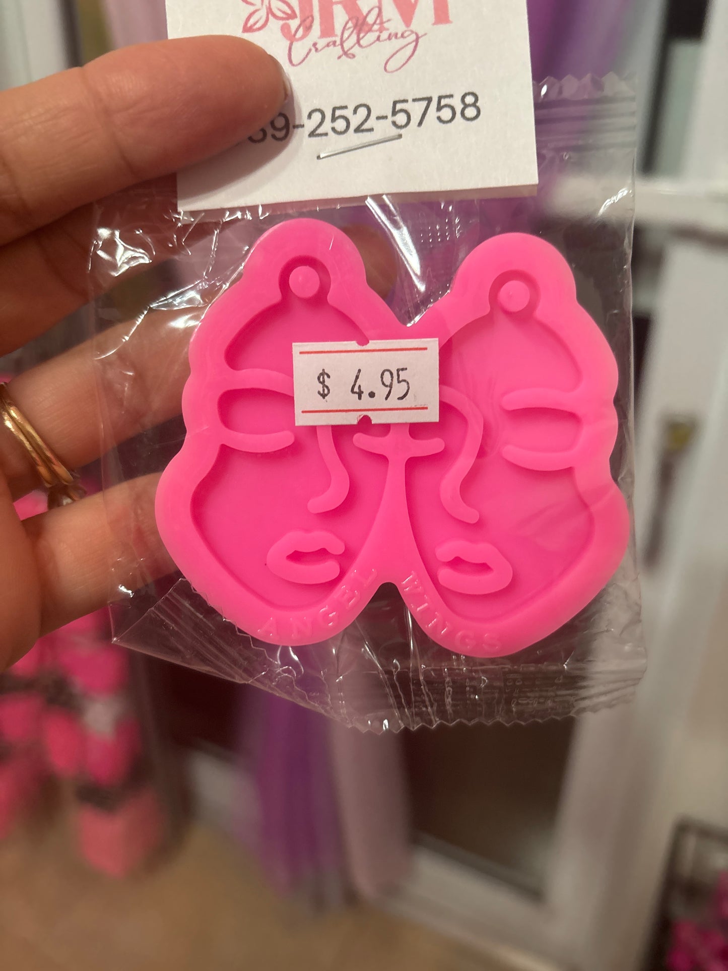 Molde de silicona caras