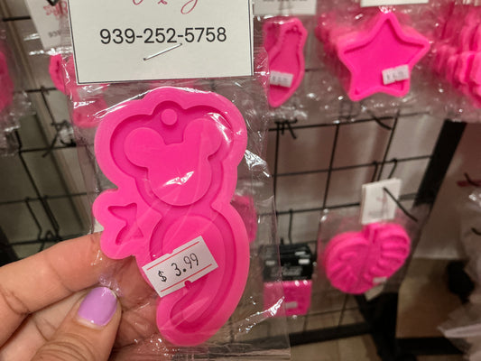 Molde de silicona ratón