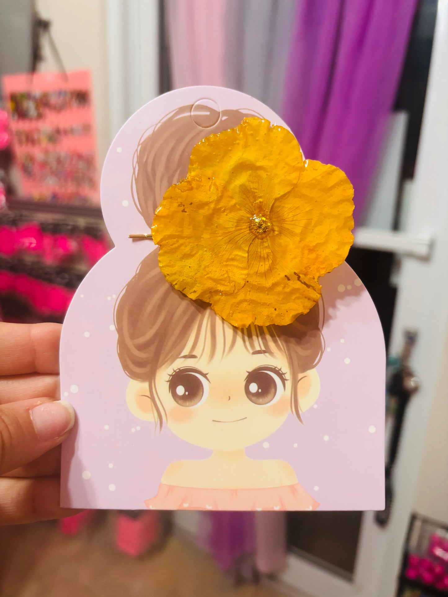 Hebilla pétalo de flamboyann