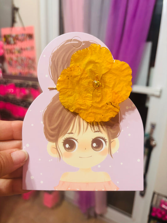 Hebilla pétalo de flamboyann