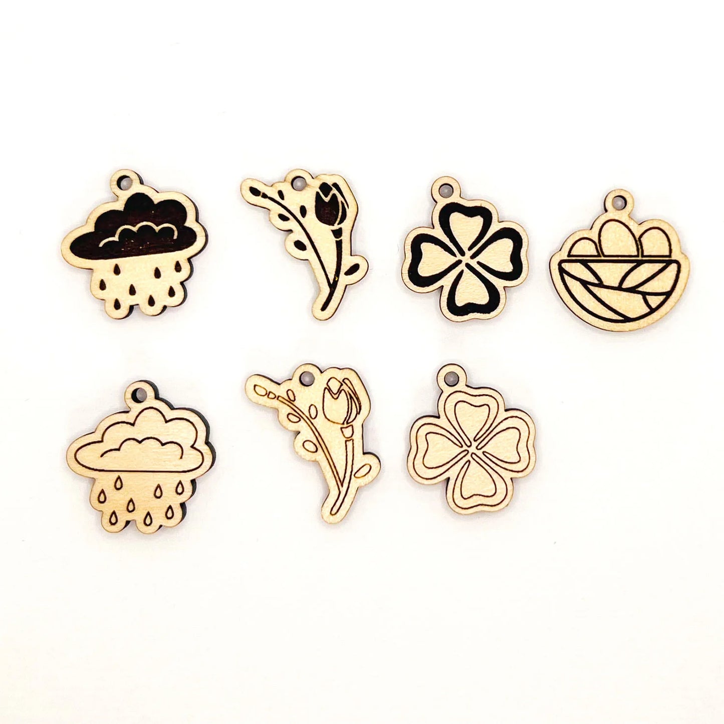 Charms en madera