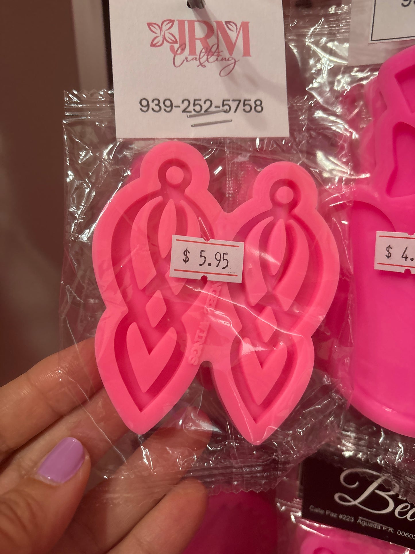 Molde de silicona para pantallas