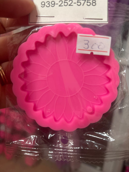 Molde de silicona girasol