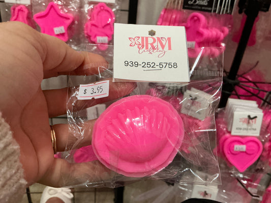 Molde de silicona concha