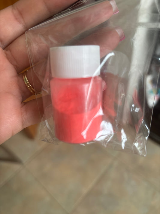 Polvo mica brilla en la oscuridad