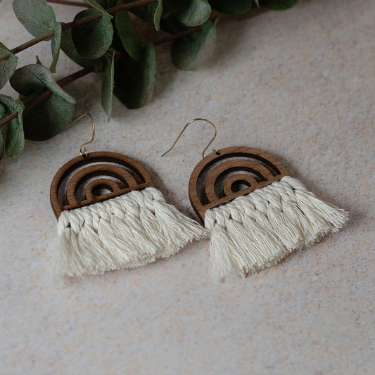 Base de pantallas para macrame