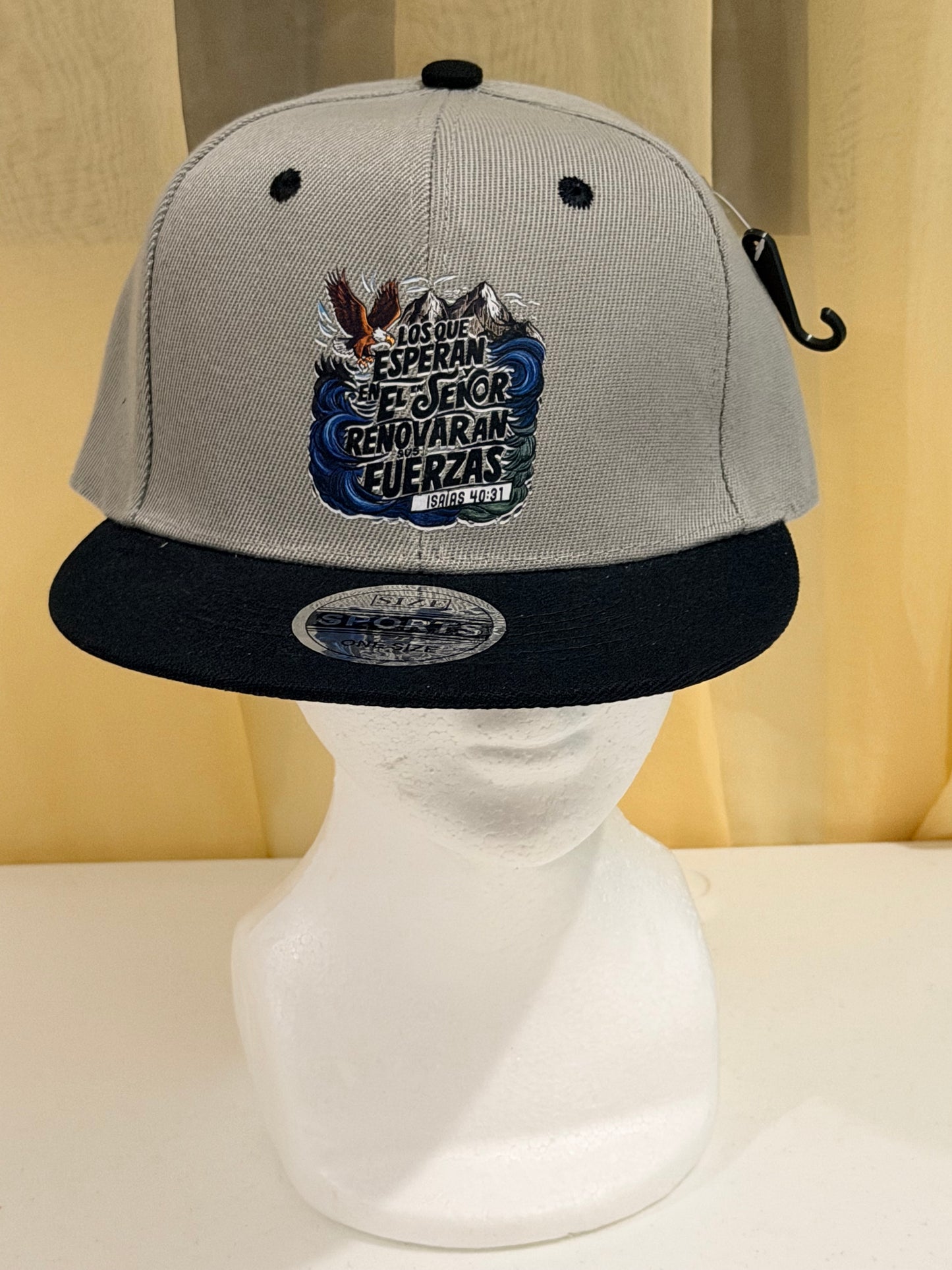 Gorra caballero Isaías 40:31