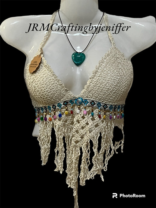 Hermosa camisa en crochet