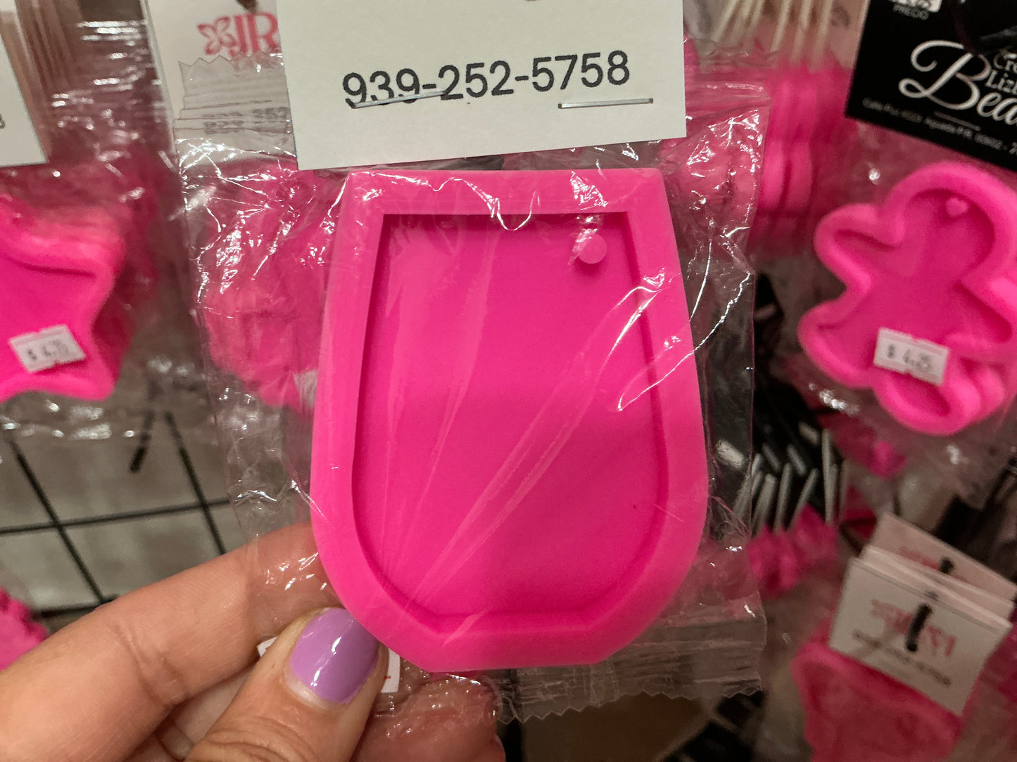 Molde de silicona vaso