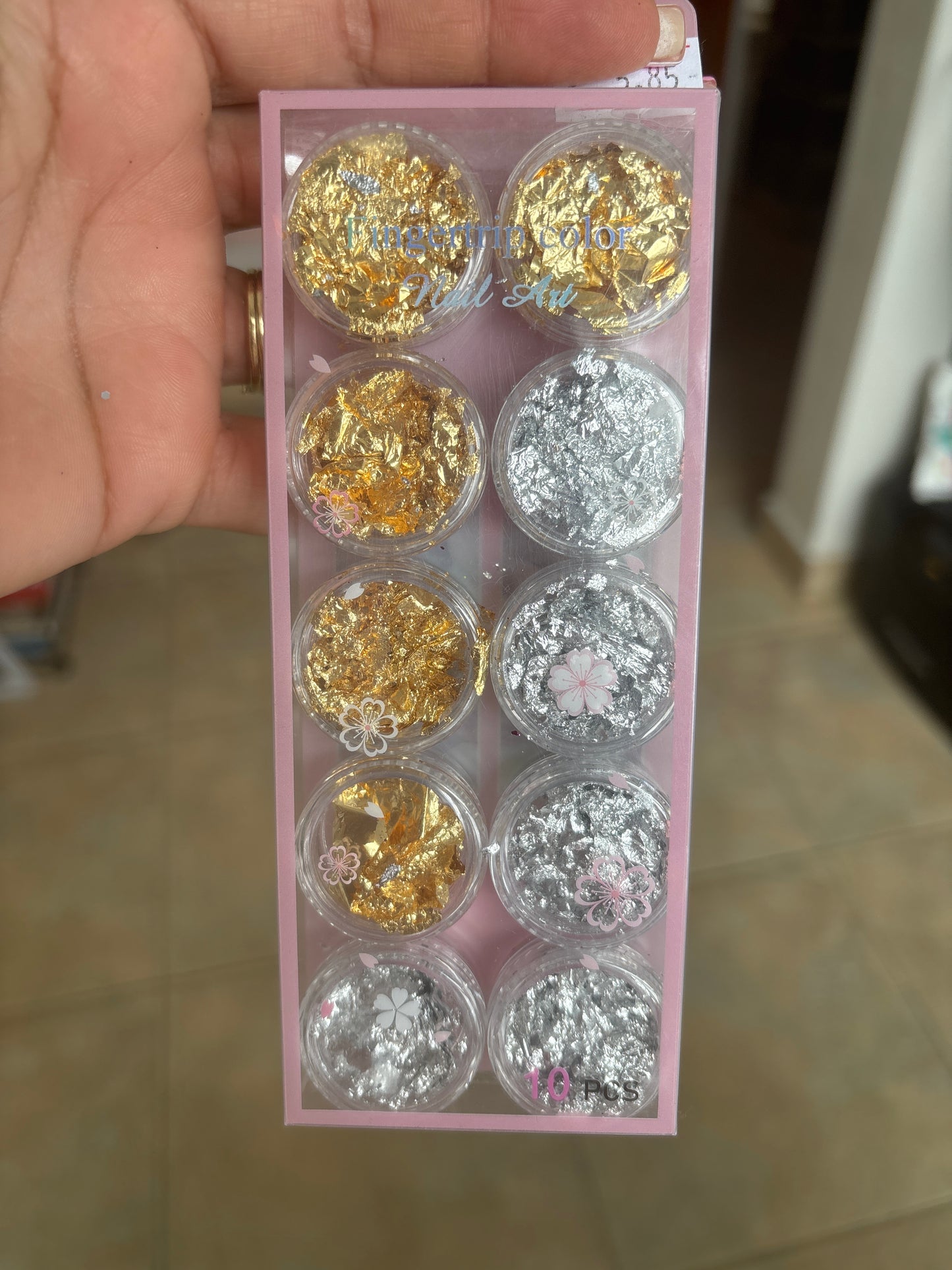 Set de foil Dorado y plateado